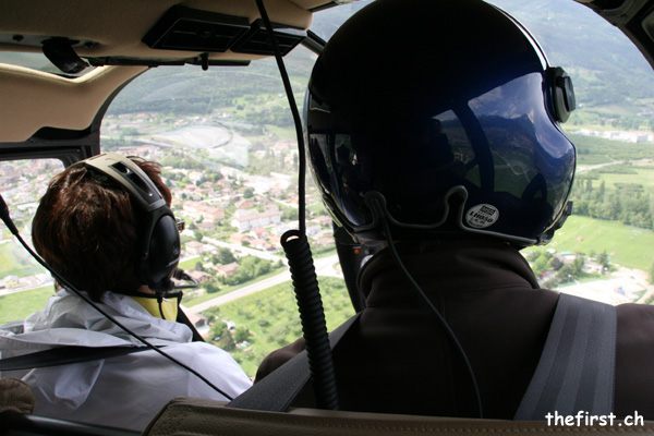 Anflug Sion