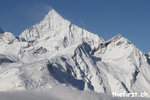 Weisshorn in weiss